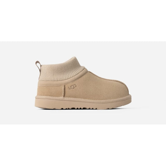 UGG® Kids' Classic Ultra Stretch Cuff Suede/Textile/Recycled Materials Classic Boots
