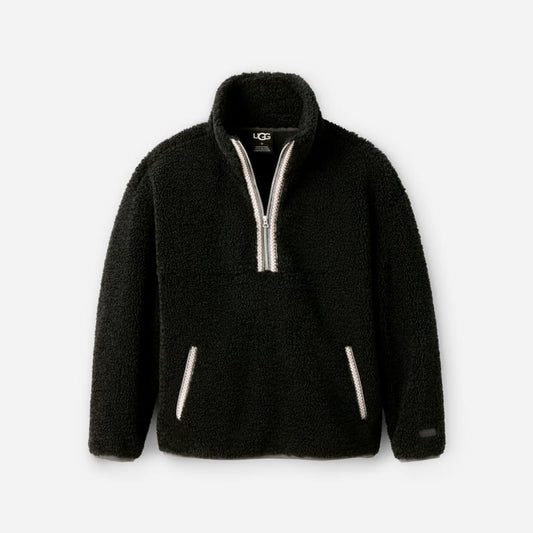 UGG® Men's UGG®braid Half Zip Fleece/Recycled Materials Tops
