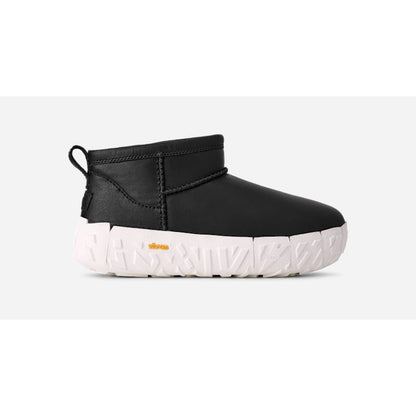 UGG® Men's Classic Ultra Mini Wrap Tech Noir Leather Classic Boots