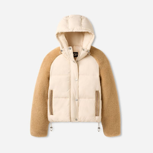 UGG® Women's Mykah UGG®braid Puffer Jacket Polyester