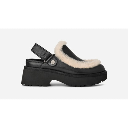 UGG® Women's Esmee Leather Clog Sheepskin Shoes