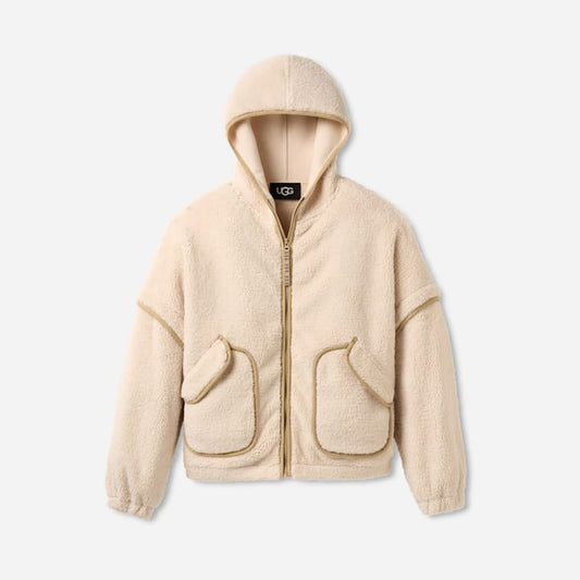 UGG® Women's Mariella UGG®fluff Zip Hoodie Polyester Tops