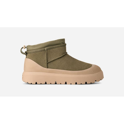 UGG® Men's Classic Ultra Mini Weather Hybrid Suede Classic Boots