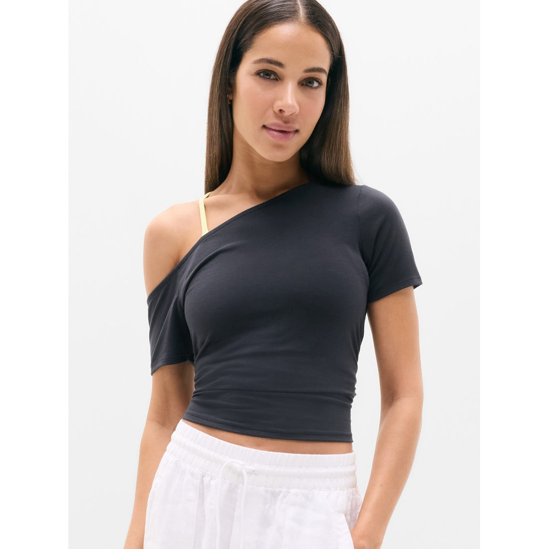 Women's Move With Ease One Shoulder Tee