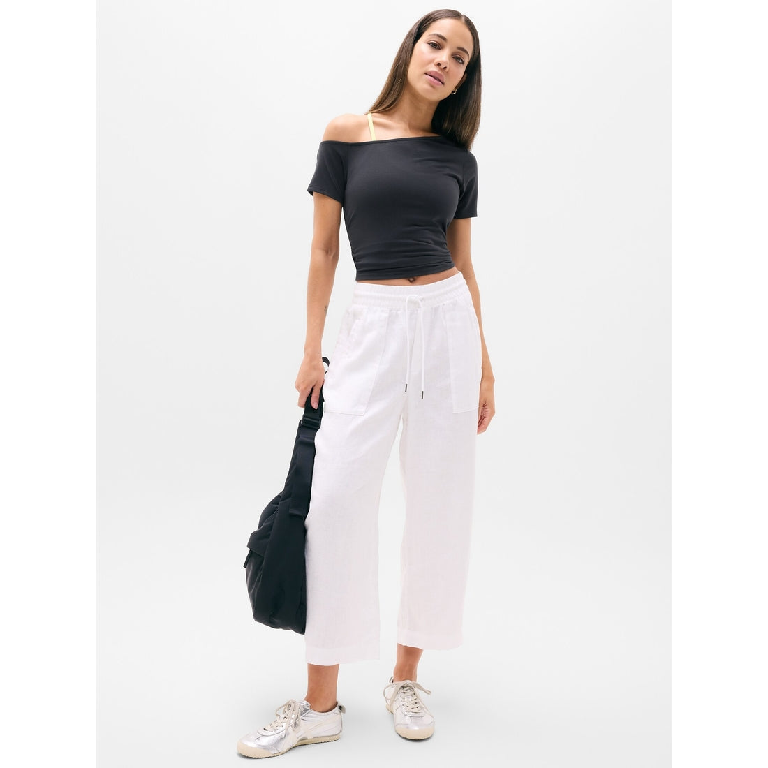 Women's Move With Ease One Shoulder Tee
