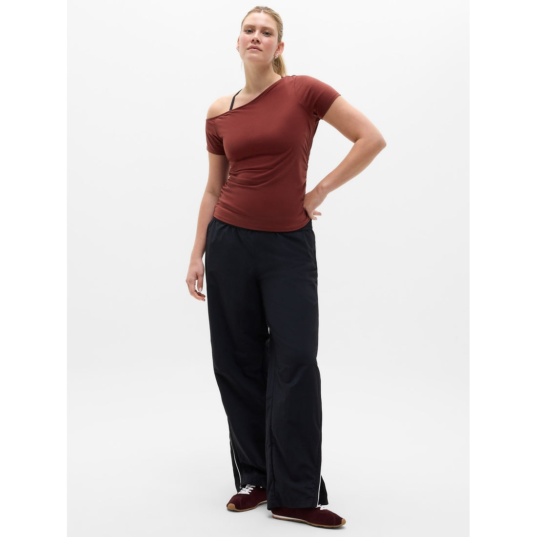Women's Move With Ease One Shoulder Tee
