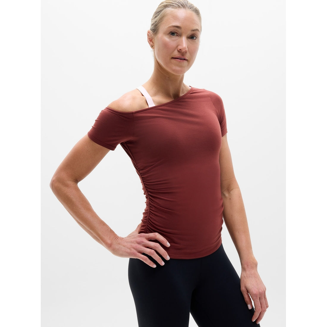 Women's Move With Ease One Shoulder Tee