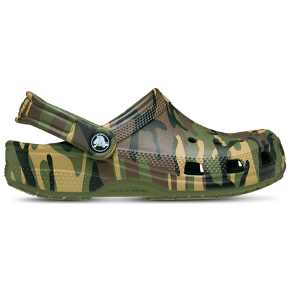 Boys Crocs Classic Camo Clogs