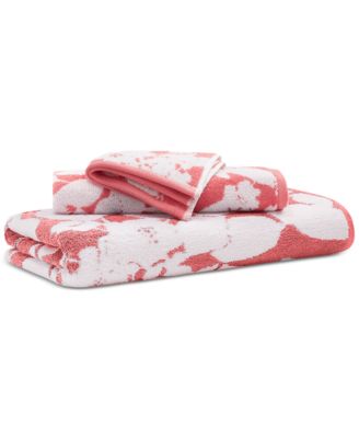 Sanders Floral Antimicrobial Cotton Bath Towel, 30&quot; x 56&quot;