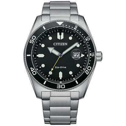 Citizen Eco-Drive Men's Stainless Steel Bracelet Watch 43mm
