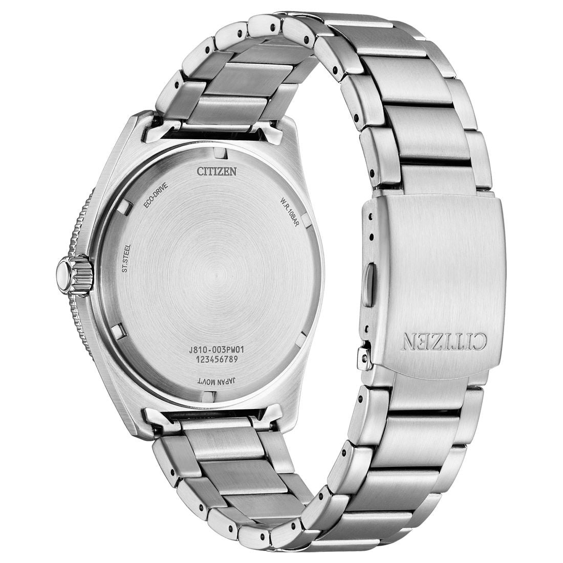 Citizen Eco-Drive Men's Stainless Steel Bracelet Watch 43mm