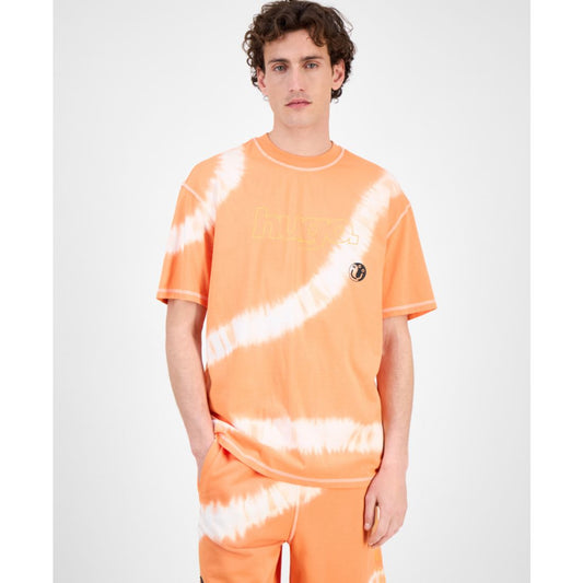 Hugo Boss Men's Nodyem Logo Graphic Tie-Dye Cotton T-Shirt