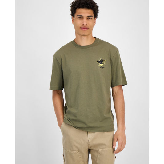 Hugo by Hugo Boss Men's Nagulop Logo Graphic Cotton T-Shirt