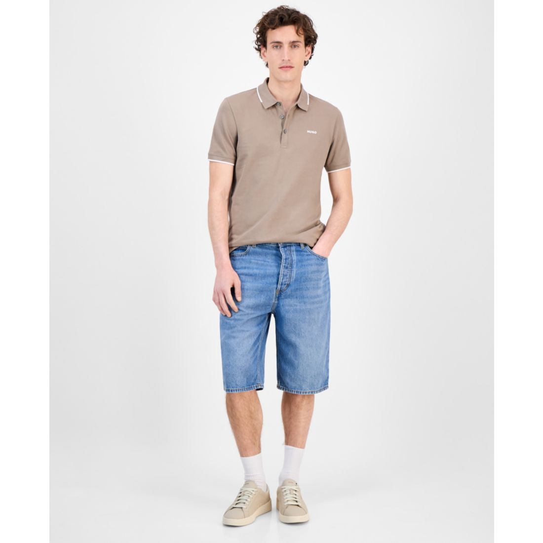 Hugo by Hugo Boss Men's Cotton Skate Shorts