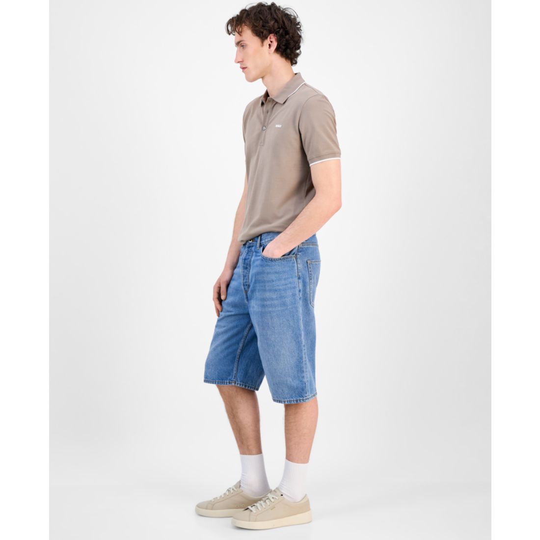 Hugo by Hugo Boss Men's Cotton Skate Shorts
