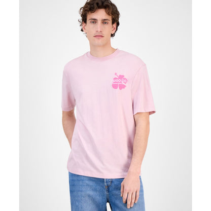 Hugo Boss Men's Nodiwop Logo Graphic Cotton T-Shirt