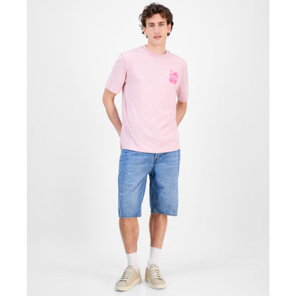 Hugo Boss Men's Nodiwop Logo Graphic Cotton T-Shirt