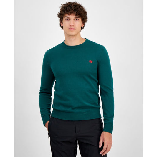 Hugo by Hugo Boss Men's San Cassius Logo Sweater, Created for Macy's