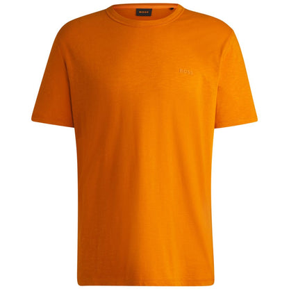 Boss by Hugo Boss Men's Slub-Cotton Logo Detail T-Shirt