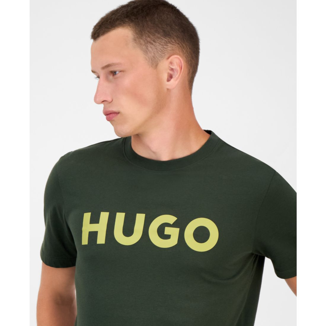 Hugo Boss Men's Dulivio Short Sleeve Crewneck Graphic T-Shirt