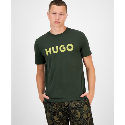 Hugo Boss Men's Dulivio Short Sleeve Crewneck Graphic T-Shirt