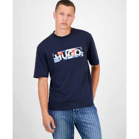 Hugo By Hugo Boss Men's Cotton Logo Graphic T-Shirt