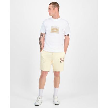 Hugo Boss Men's Deterni Short Sleeve Crewneck Lips Graphic T-Shirt