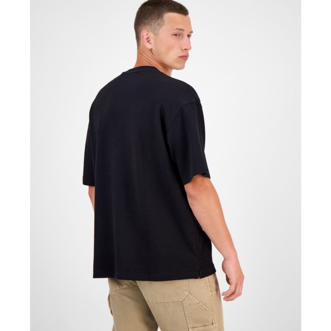 Hugo By Hugo Boss Men's Nuwaffle Cotton T-Shirt