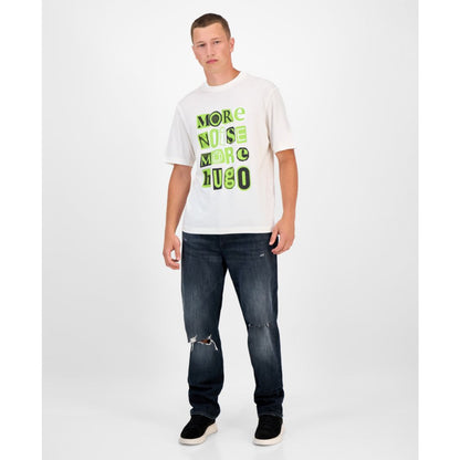 Hugo By Hugo Boss Men's Cotton More Hugo Graphic T-Shirt