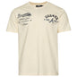 Pro Standard Mens Braves Wavy Pro Drop Shoulder FC T-Shirt