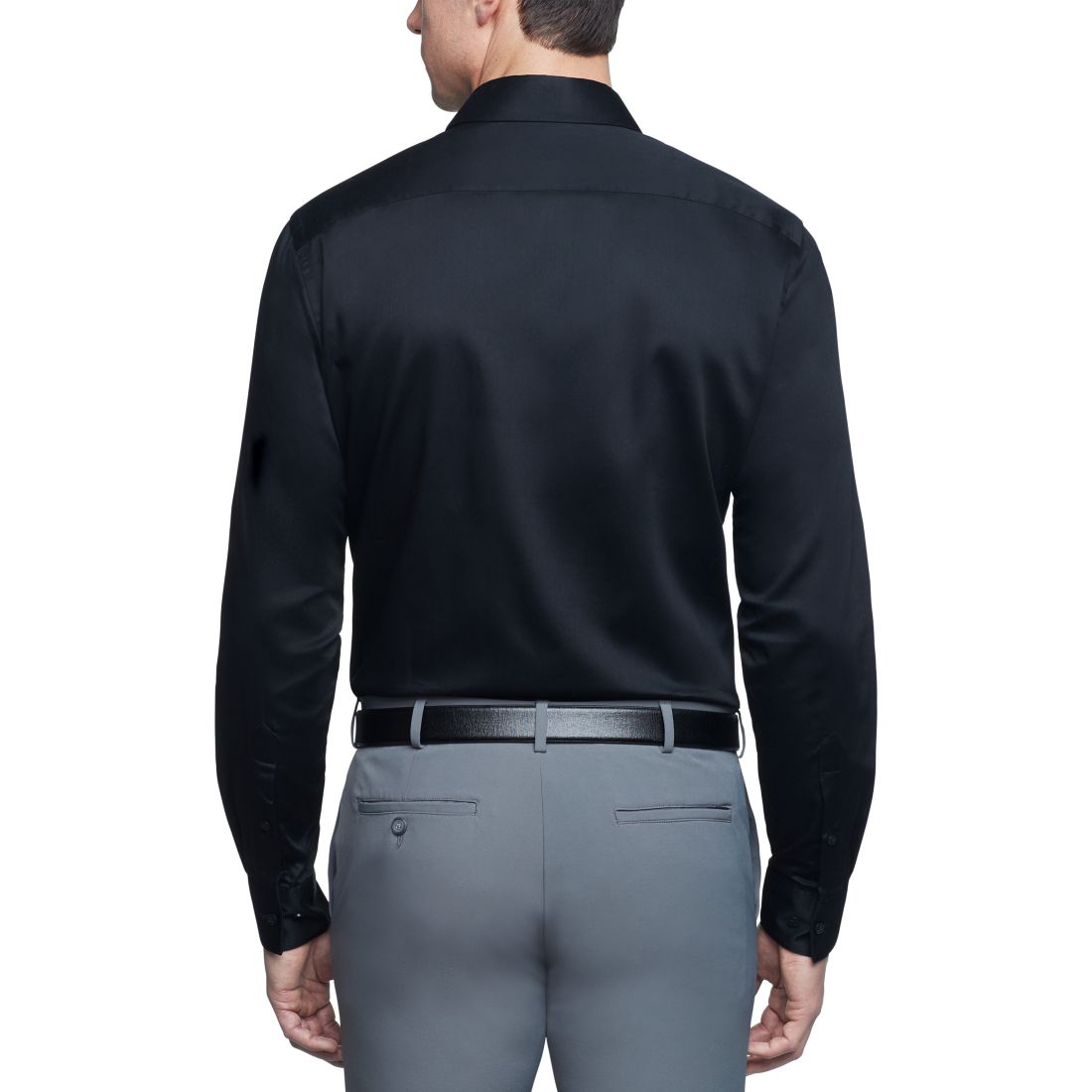Van Heusen Men's Classic/Regular Fit Stretch Wrinkle Free Sateen Dress Shirt
