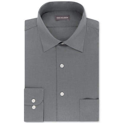 Van Heusen Men's Classic/Regular Fit Stretch Wrinkle Free Sateen Dress Shirt