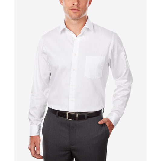 Van Heusen Men's Classic/Regular Fit Stretch Wrinkle Free Sateen Dress Shirt