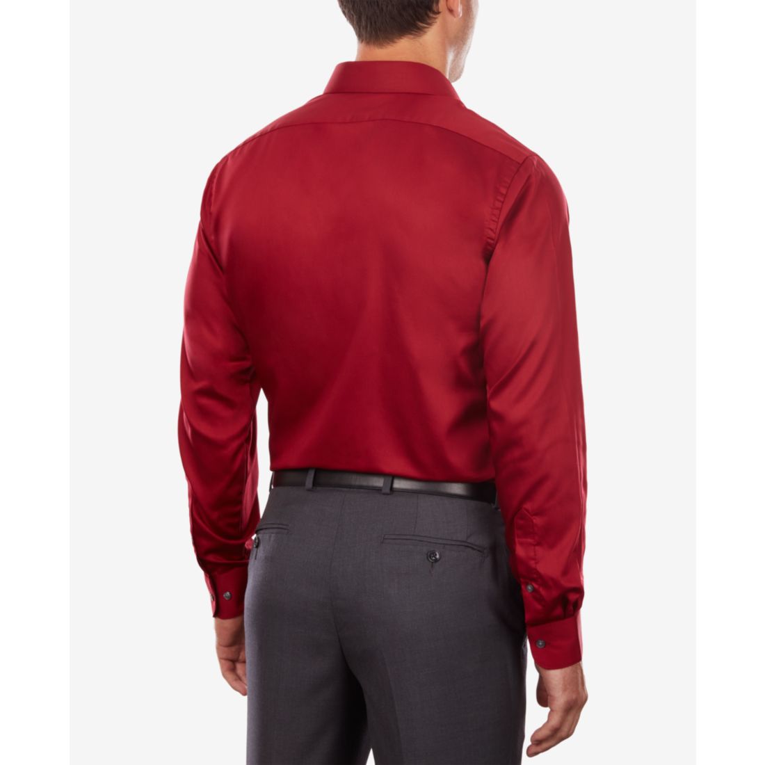 Van Heusen Men's Classic/Regular Fit Stretch Wrinkle Free Sateen Dress Shirt