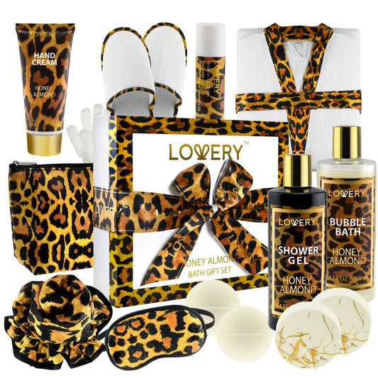 Deluxe Home Spa Kit with Honey Almond Scent