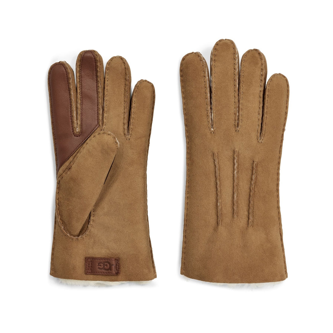 UGG® Men's Contrast Sheepskin Tech Glove