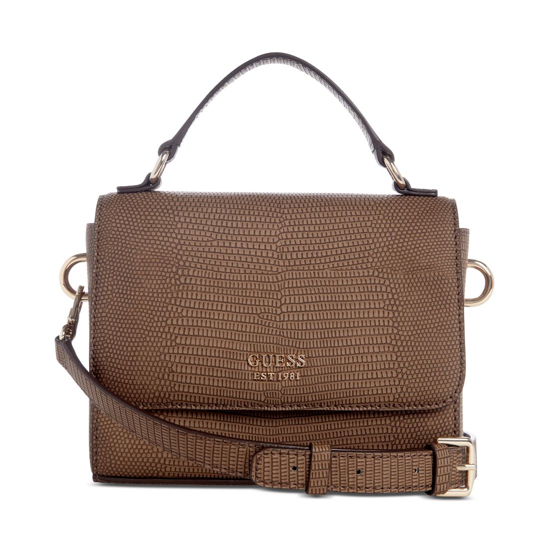 Guess Lyndi Mini Top Handle Flap Crossbody