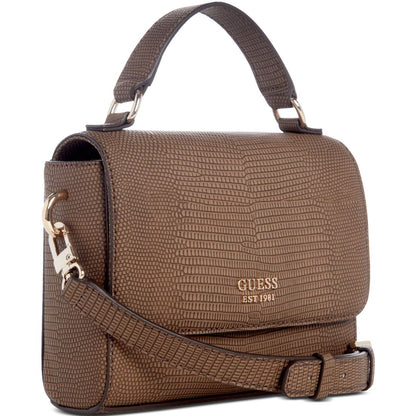 Guess Lyndi Mini Top Handle Flap Crossbody