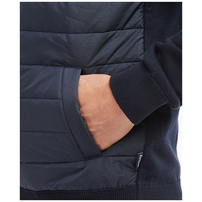 Barbour Men's Carn Baffled Full-Zip Sweater