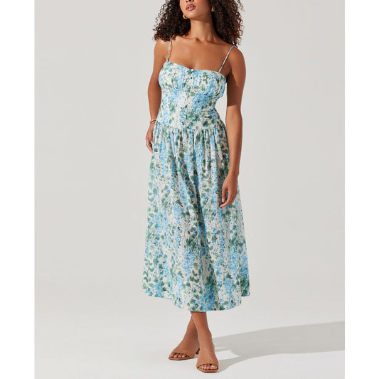 Astr the Label Women's Capria Pleated Midi Dress