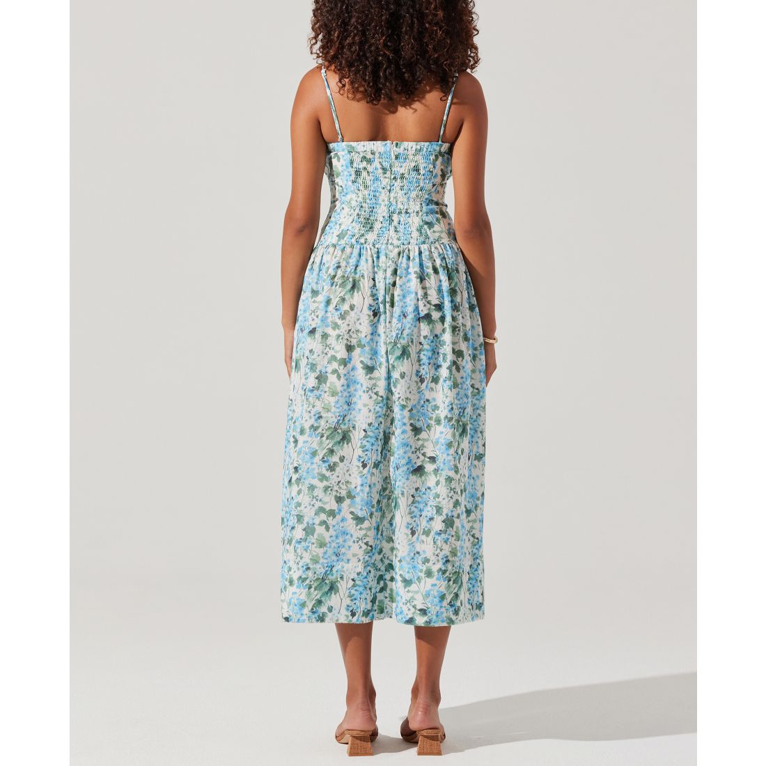 Astr the Label Women's Capria Pleated Midi Dress