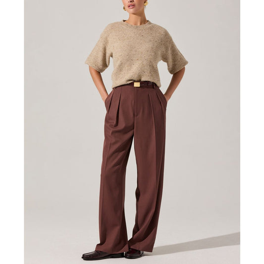 Astr the Label Women's Colette Crew Neck Sweater