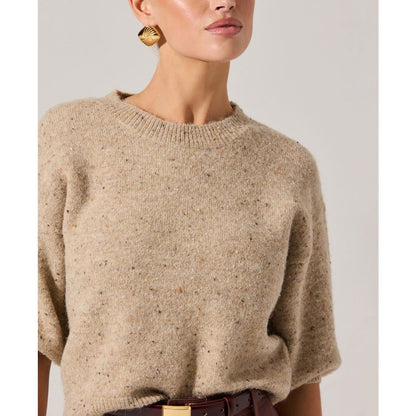 Astr the Label Women's Colette Crew Neck Sweater