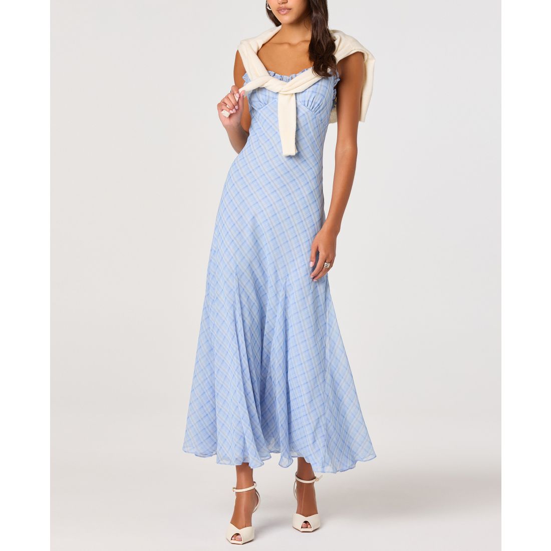 Astr the Label Women's Maeryn Sweetheart Neck Dress
