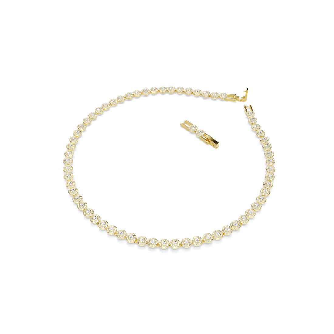 Swarovski Una Angelic Gold-Tone Plated Collar Necklaces