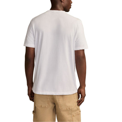 Lucky Brand Men's Venice Burnout Notch Short Sleeves T-shirt