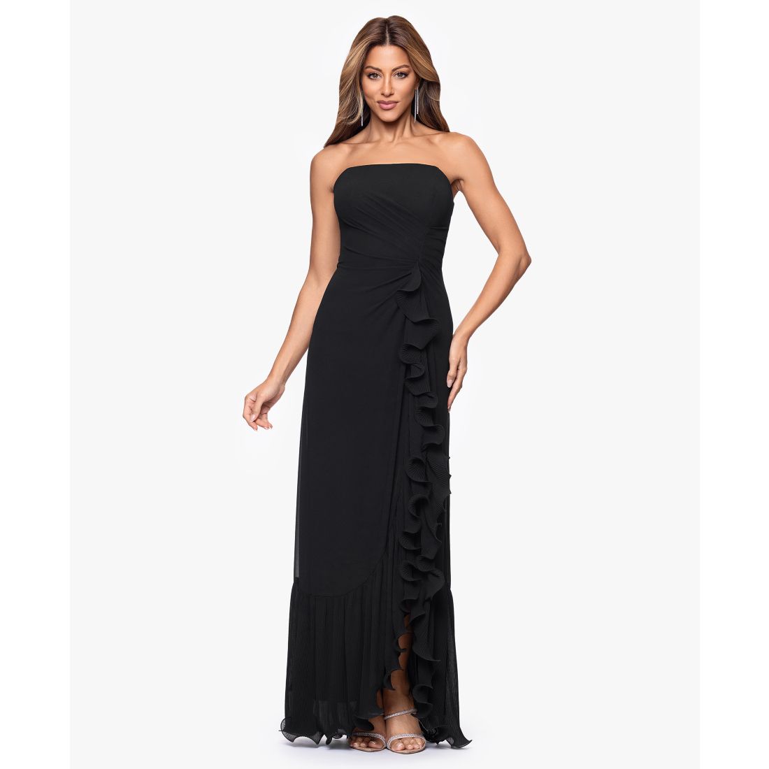 Xscape Women's Strapless Long Ball Gown
