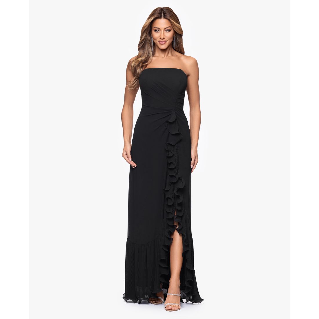 Xscape Women's Strapless Long Ball Gown