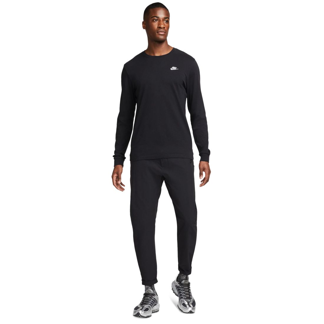 Nike Men's Long Sleeve Sportswear Club T-Shirt
