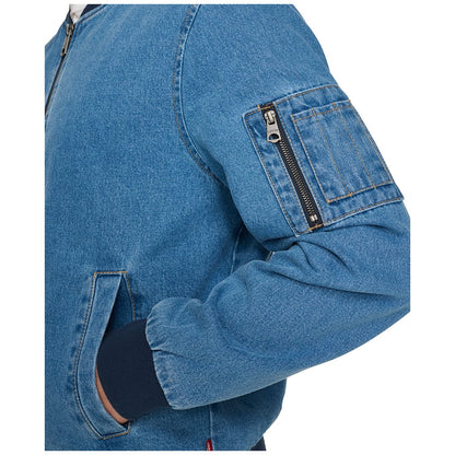 Levi's Men's Flight Full-Zip Denim Bomber Jacket
